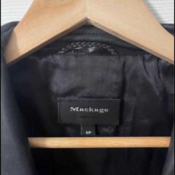 Mackage leather jacket - Picture 4 of 5
